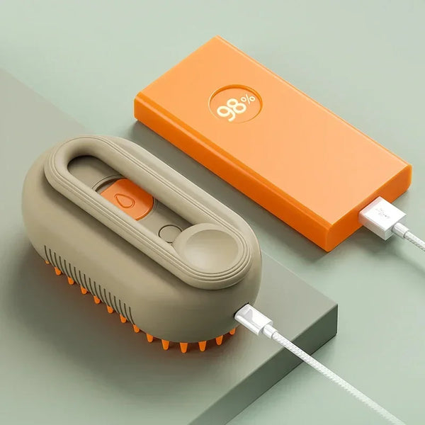 Pet Pamper Steam Brush