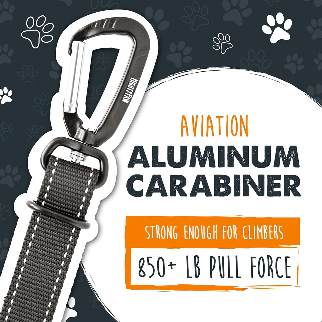 Ultimate Dog Car Seat Belt | Premium Universal Pet Safety Harness with Adjustable Length and Heavy-Duty Metal Hardware for Maximum Security (Black)